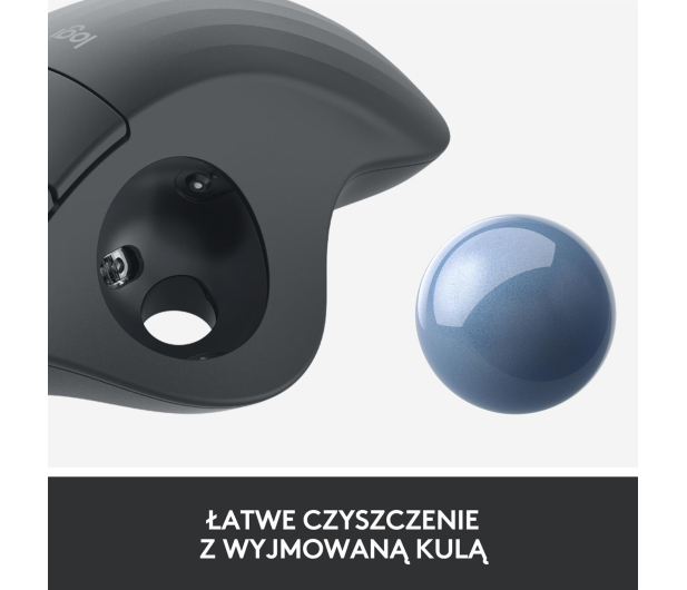 LOGITECH Trackball Logitech Ergo M575 Graphite 910-005872 - 654003 - zdjęcie 12